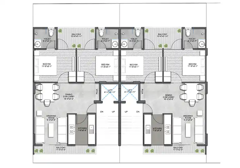 prime development Floor Plan